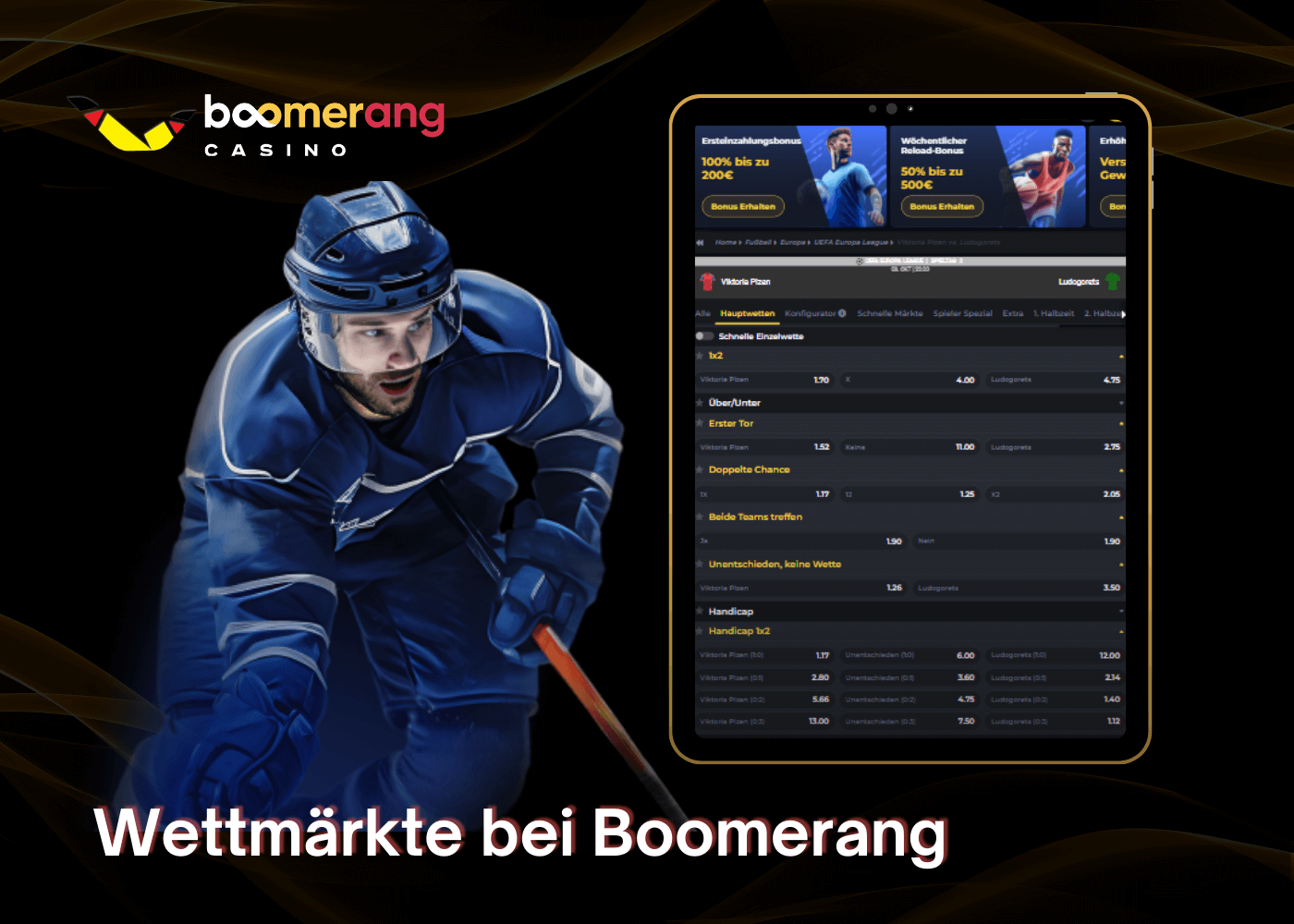 Wettmärkte bei Boomerang
